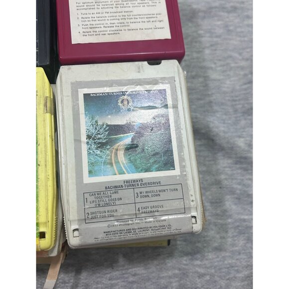 Bachman Turner Overdrive Freeways Lot of 8 Track Stereo Record Album - Picture 7 of 11